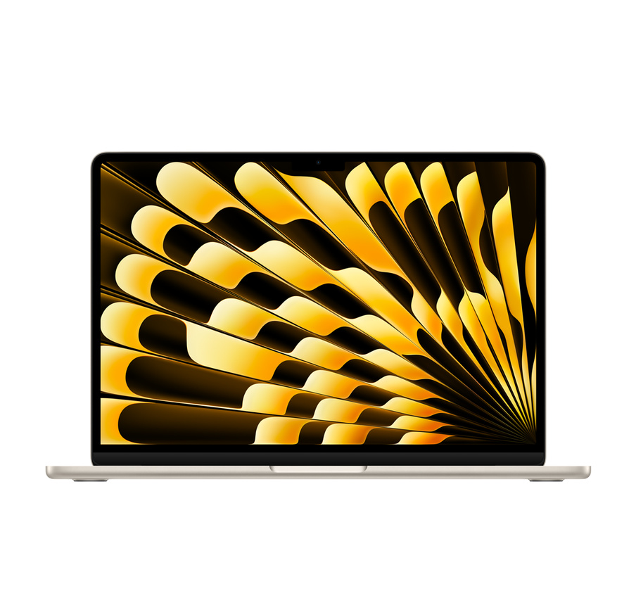 Picture of Apple MacBook Air 13.6" M3 8-core, 8-core GPU 8GB 256GB 30W Starlight 1YR Warranty